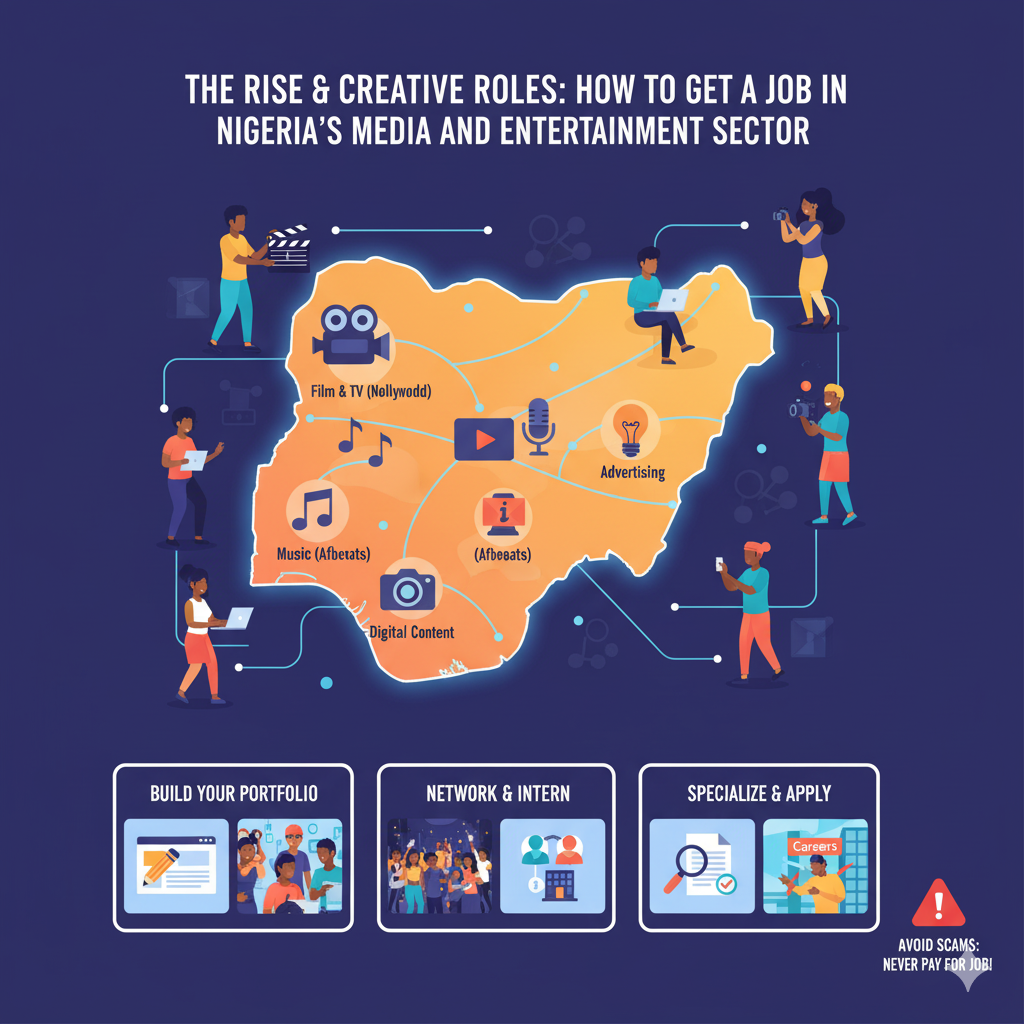 The Rise of Creative Roles: How to Get a Job in Nigeria's Media and Entertainment Sector